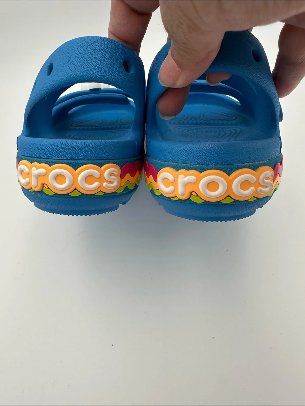 CROCS Crocband Cruiser Ricrac Sandals Size C13